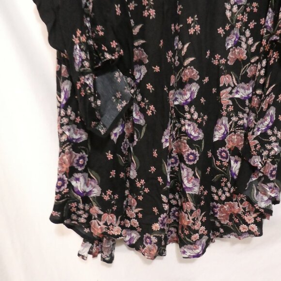 TORRID | 1/2 | Floral Open Front Kimono Jacket - Picture 14 of 16